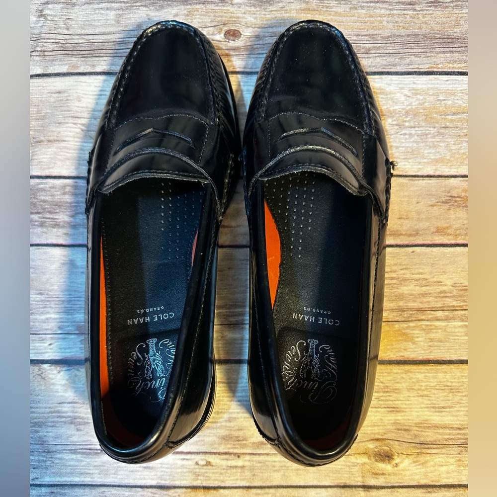 Cole Haan black loafers